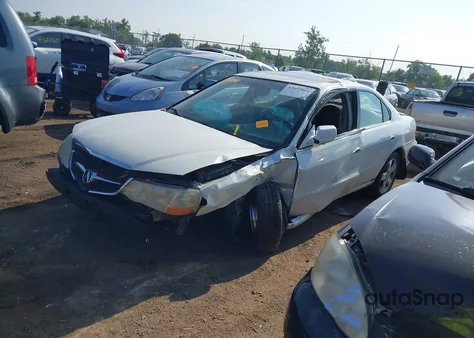 2002 Acura 3.2Tl 3.2 Type S из США, поврежденный, VIN 19UUA56802A035435